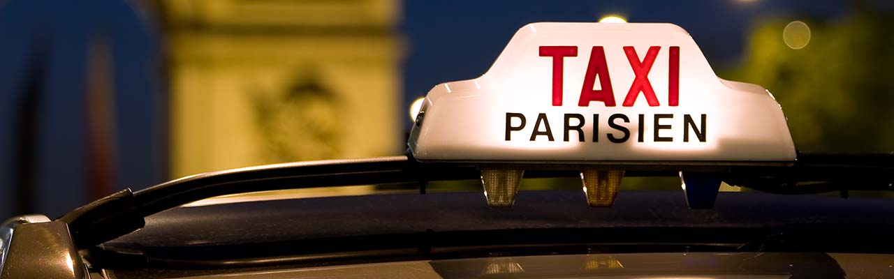 Taxischild Paris
